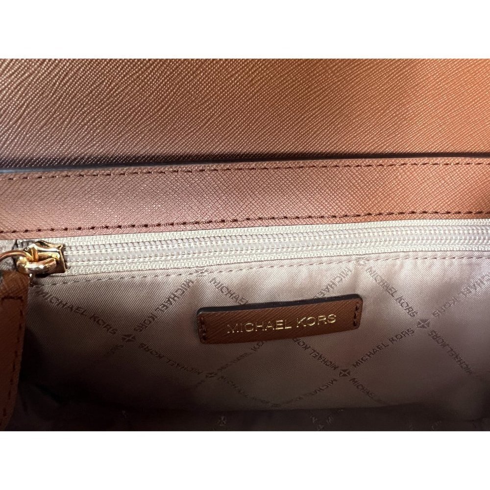 Michael Kors Medium Sylvia Flap Shoulder / Crossbody Purse Handbag - Picture 11 of 16